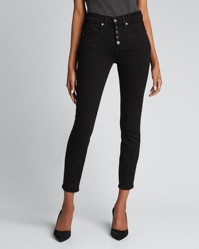 Womens Debbie High-Rise Stretch Skinny Ankle Jeans Product Image