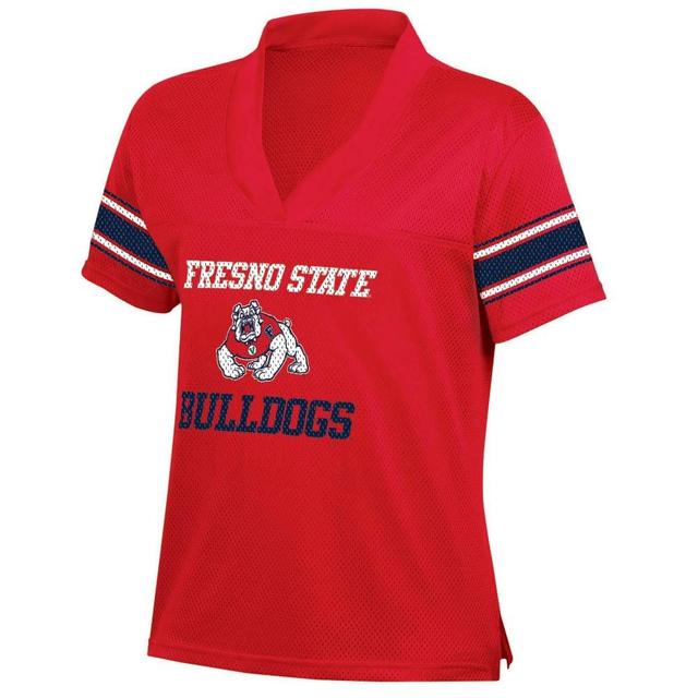 NCAA Fresno State Bulldogs Womens Mesh Jersey T-Shirt Product Image