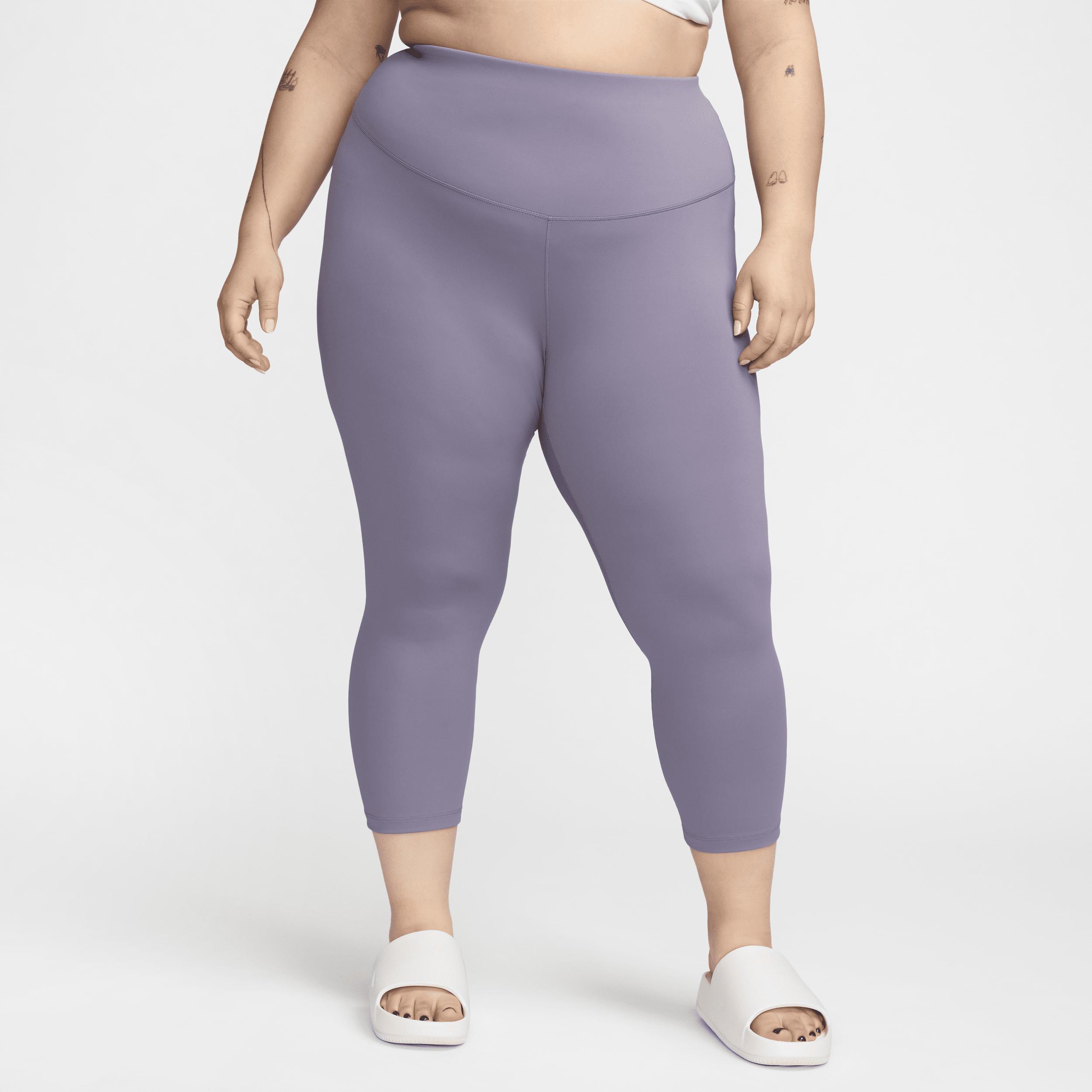 Nike Women's One High-Waisted Crop Leggings (Plus Size) Product Image