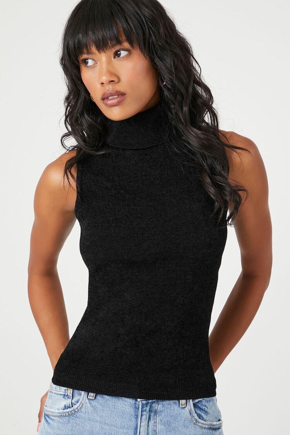 Sweater-Knit Turtleneck Crop Top | Forever 21 Product Image