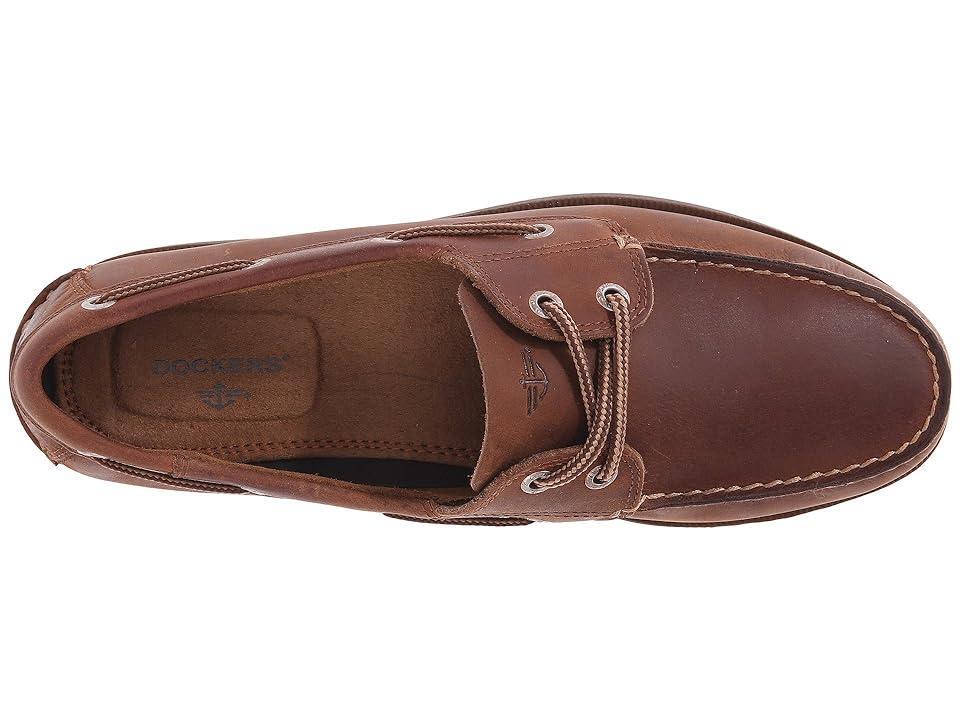 Dockers Mens Vargas Boat Shoes -RUST BROWN Product Image