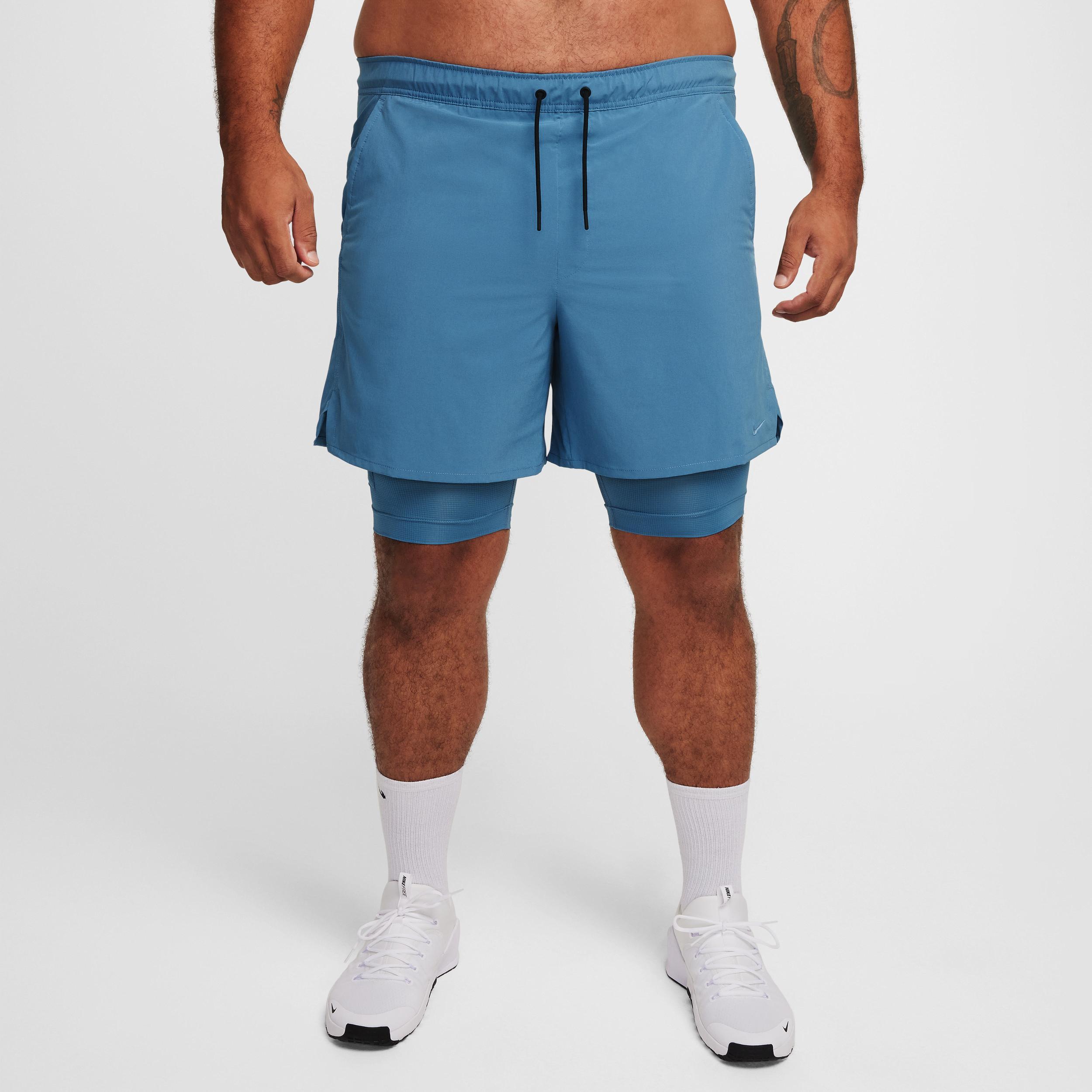 Nike Mens Unlimited Dri-FIT 7 2-in-1 Versatile Shorts Product Image