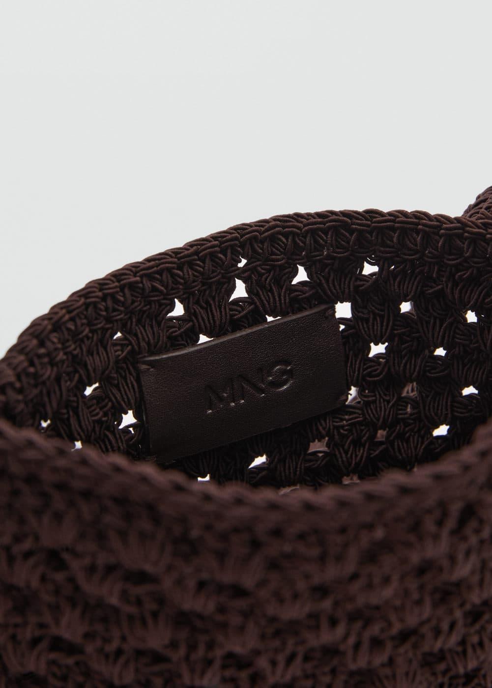 MANGO - Crochet handbag - One size - Women Product Image