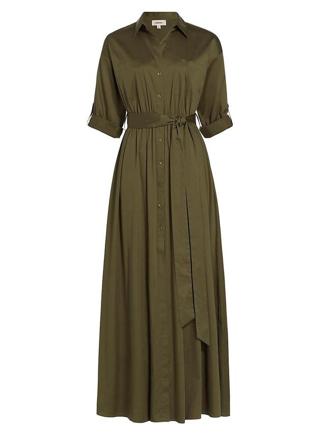 Womens Cammi Belted Shirtdress Product Image