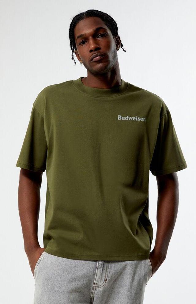 Budweiser Men's By PacSun Wordmark T-Shirt Product Image