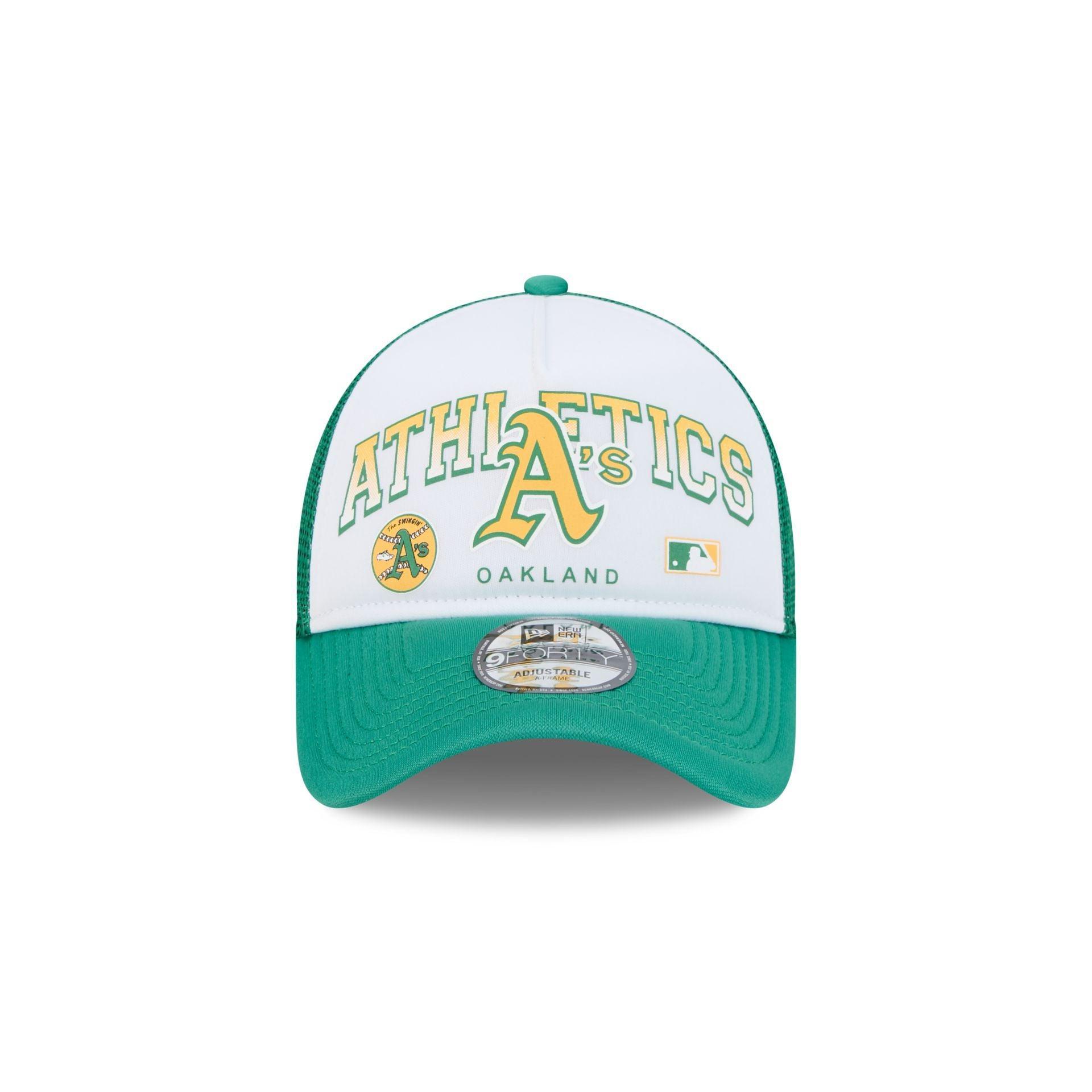 Oakland Athletics Sport Classics 9FORTY A-Frame Trucker Hat Male Product Image