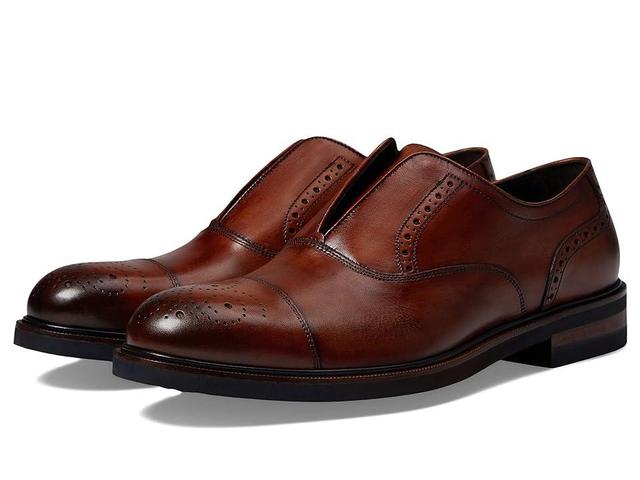 JOHNSTON & MURPHY COLLECTION Johnston & Murphy Hartley Cap Toe Laceless Oxford Product Image