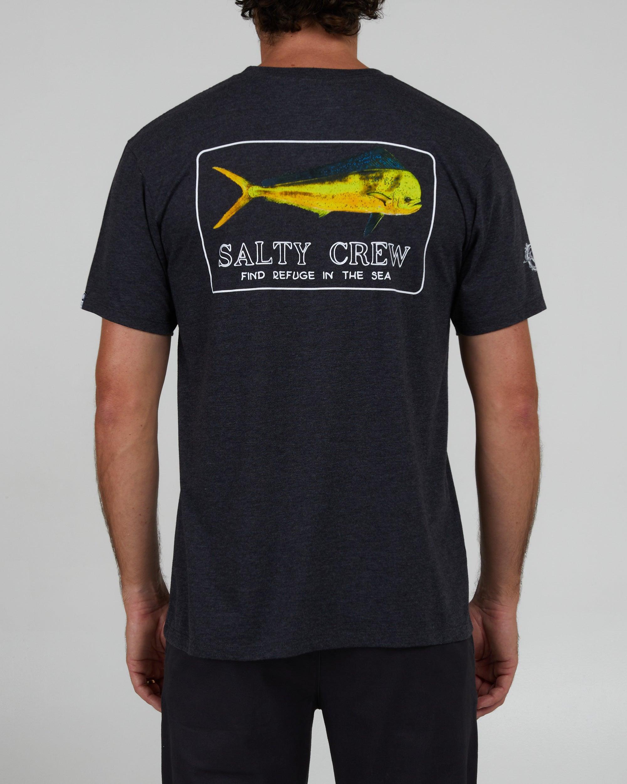 Golden Mahi Charcoal Heather S/S Premium Tee Male Product Image