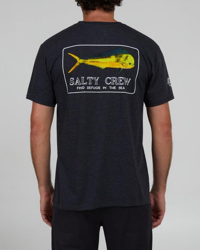 Golden Mahi Tee - Charcoal Heather Male Product Image