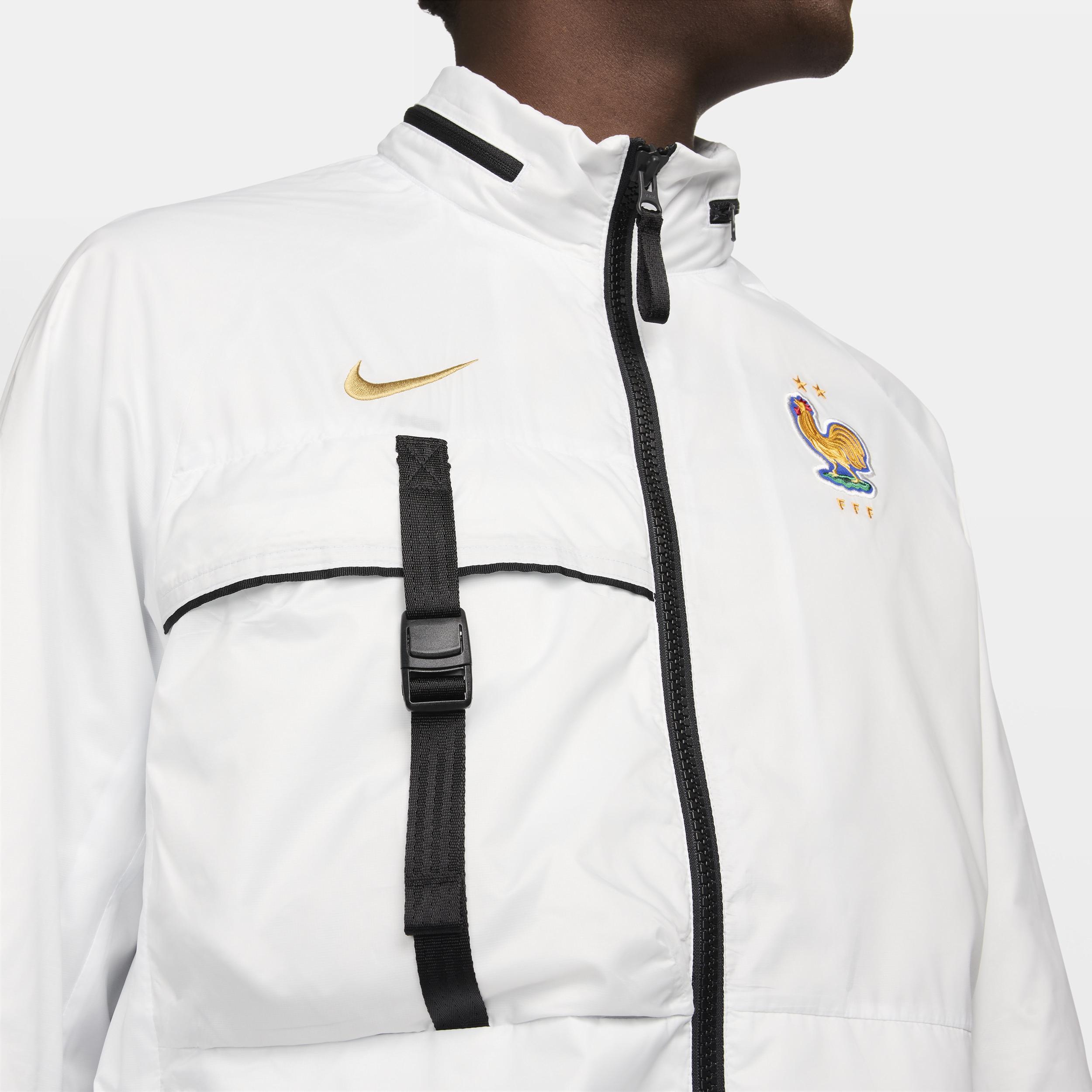 Nike Mens White France National Team 2024 Halo Anthem Full-Zip Jacket Product Image