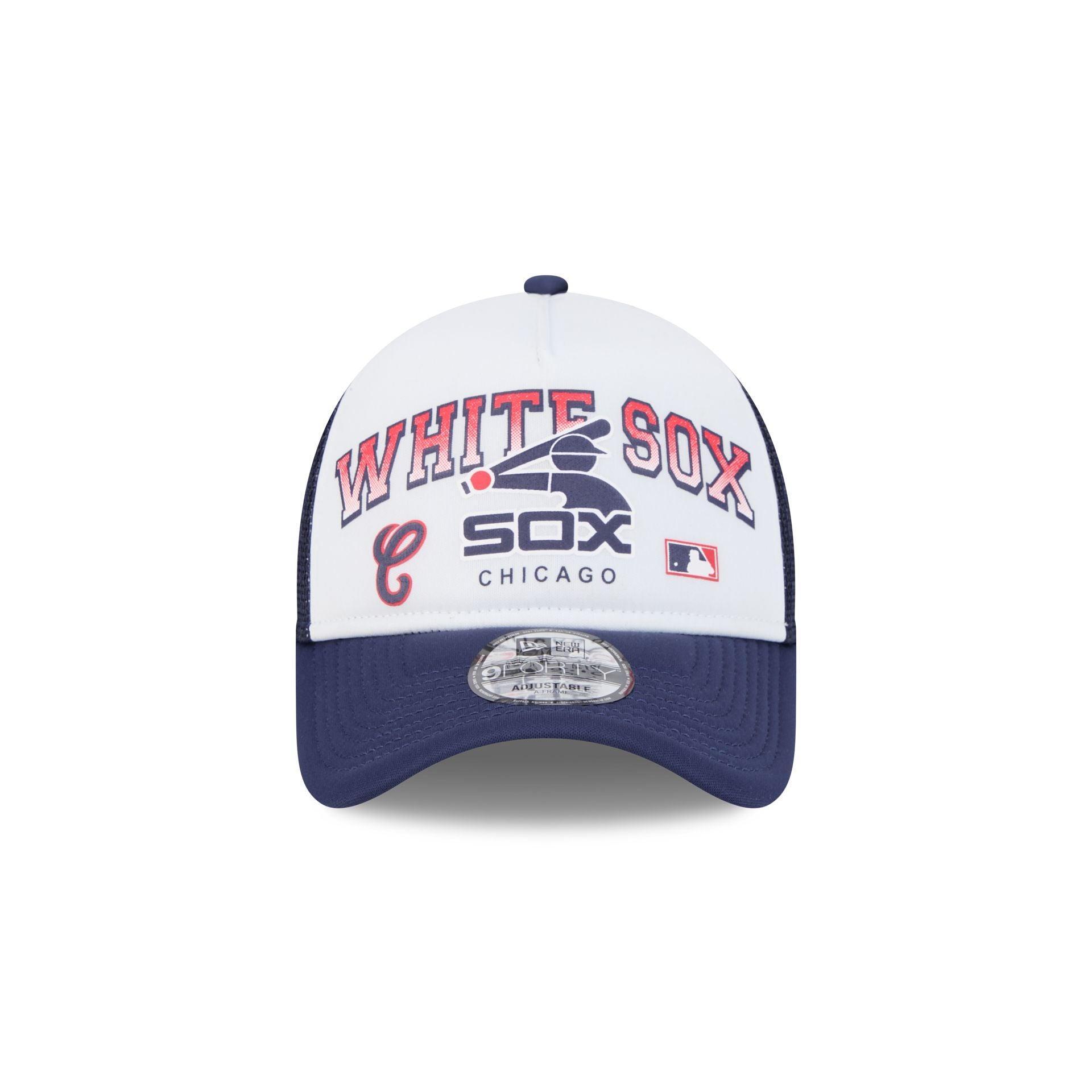 Chicago White Sox Sport Classics 9FORTY A-Frame Trucker Hat Male Product Image