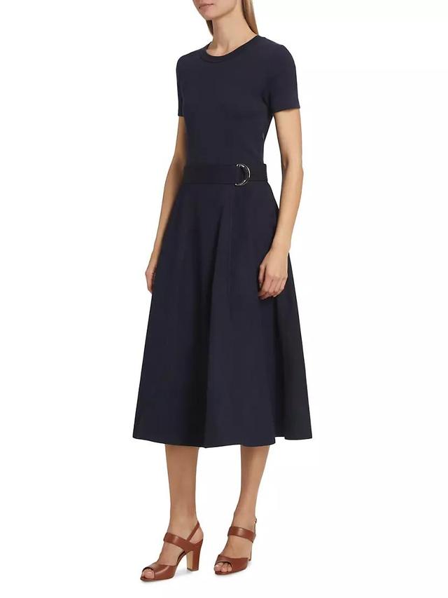 Facia T-Shirt Belted Midi-Dress Product Image