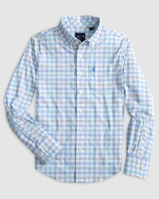 johnnie-O Scull Jr. Performance Button Up Shirt Product Image