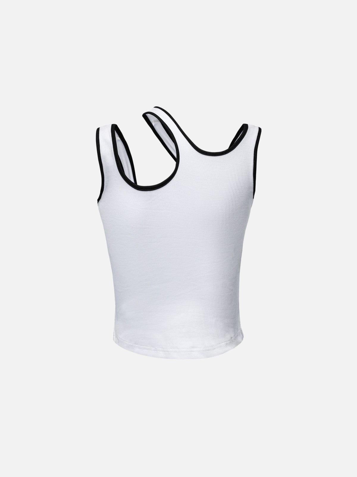 Aelfric Eden Irregular Shoulder Strap Tank Top Female Product Image