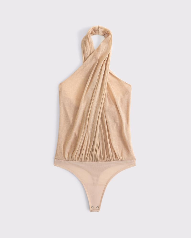 Halter Wrap Bodysuit Product Image