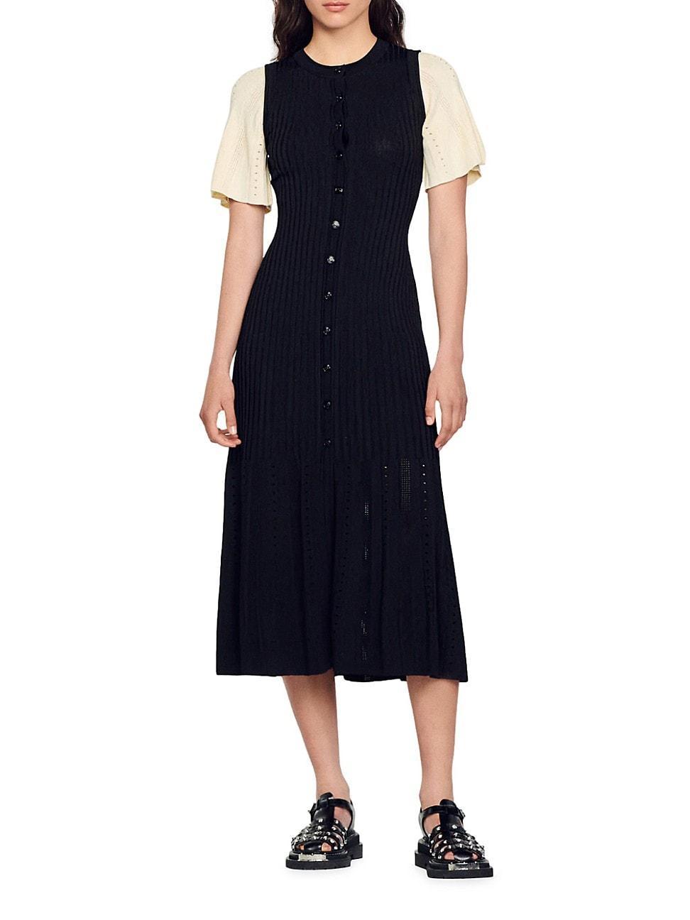 Womens Midi Knit Dress Product Image