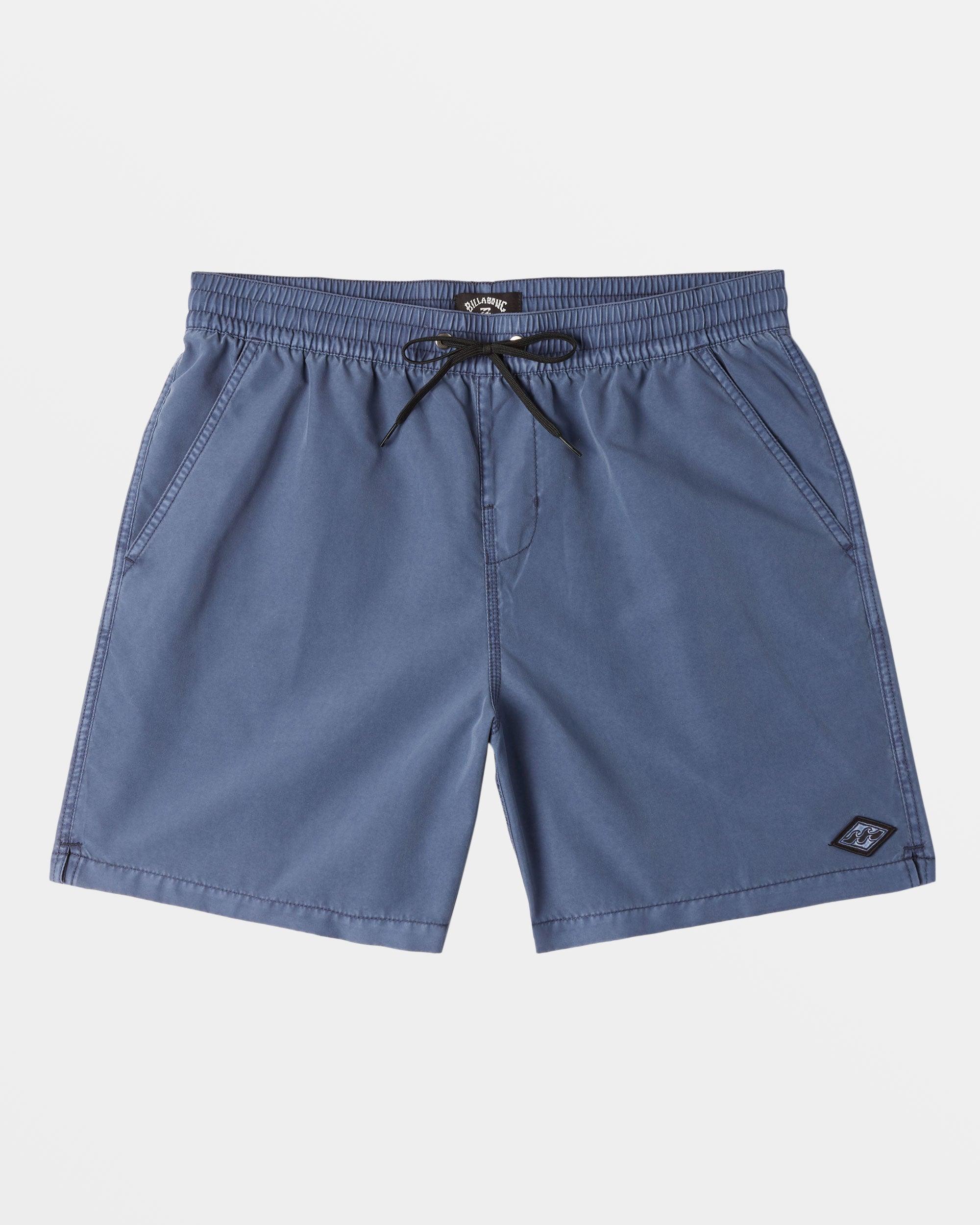 All Day Overdyed Layback 17" Swim Trunks - Dusty Navy Male Product Image