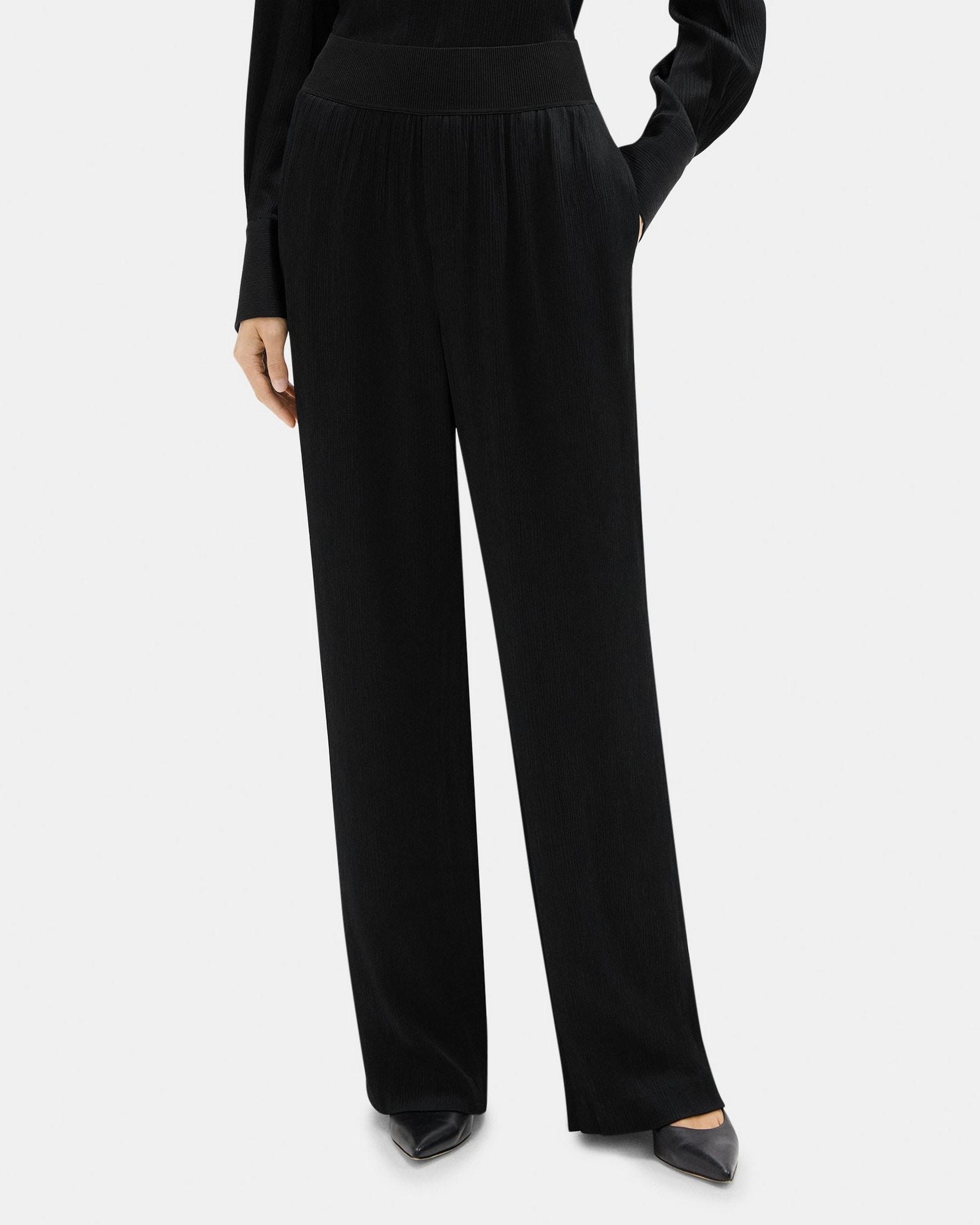 Combo Pull-On Pant in Crinkled Viscose product image