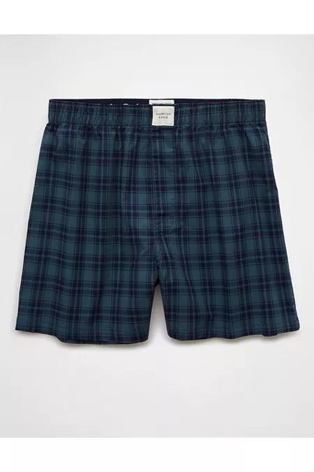 AEO Plaid Stretch Boxer Short Men's Product Image