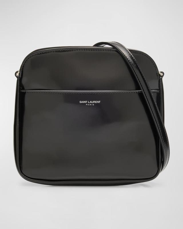 Men's Mini Crossbody Bag in Brushed Leather  Product Image