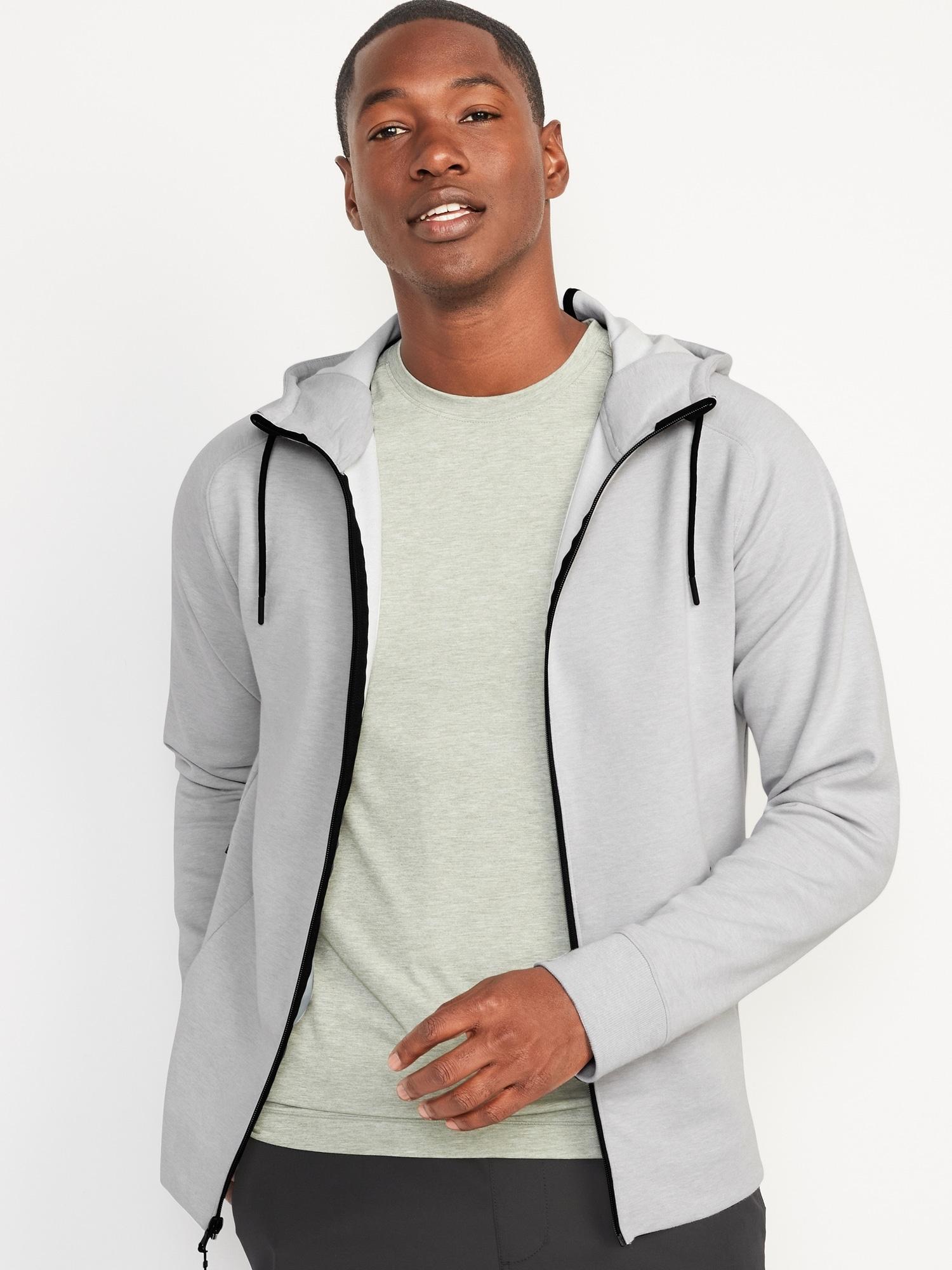 Dynamic Fleece Hidden-Pocket Zip Hoodie for Men Product Image