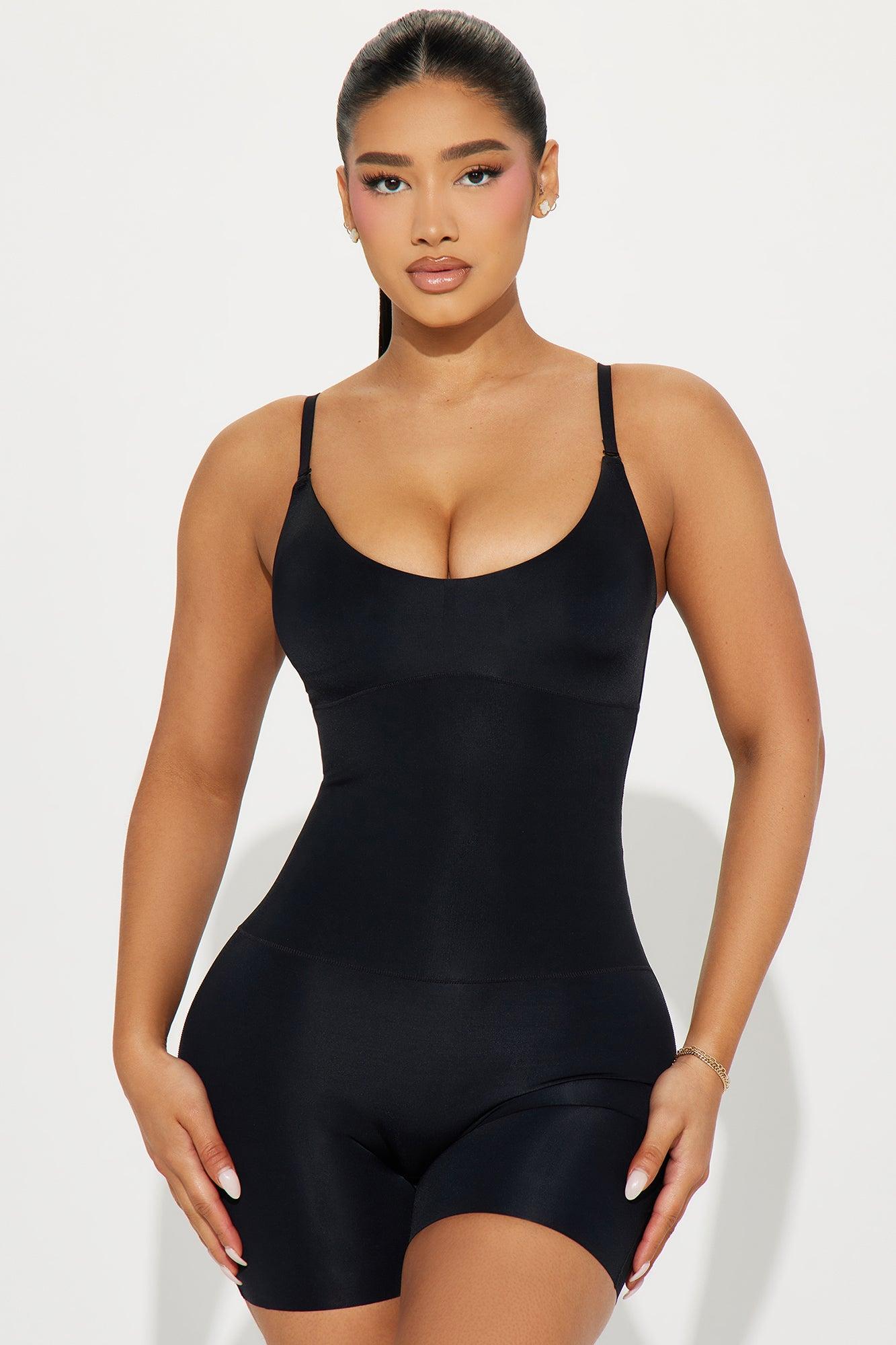 Got Curves Shapewear Romper - Black Product Image