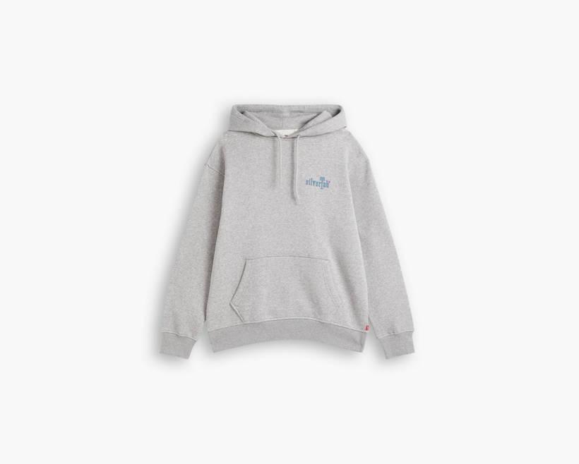 Relaxed Graphic Hoodie Sweatshirt Product Image