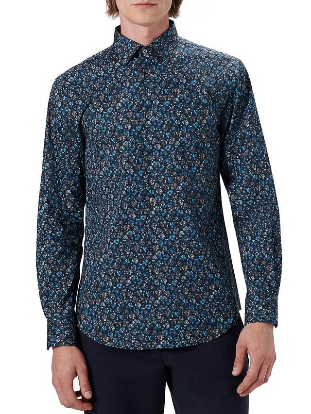 Mens Marbled Floral Julian Shirt Product Image