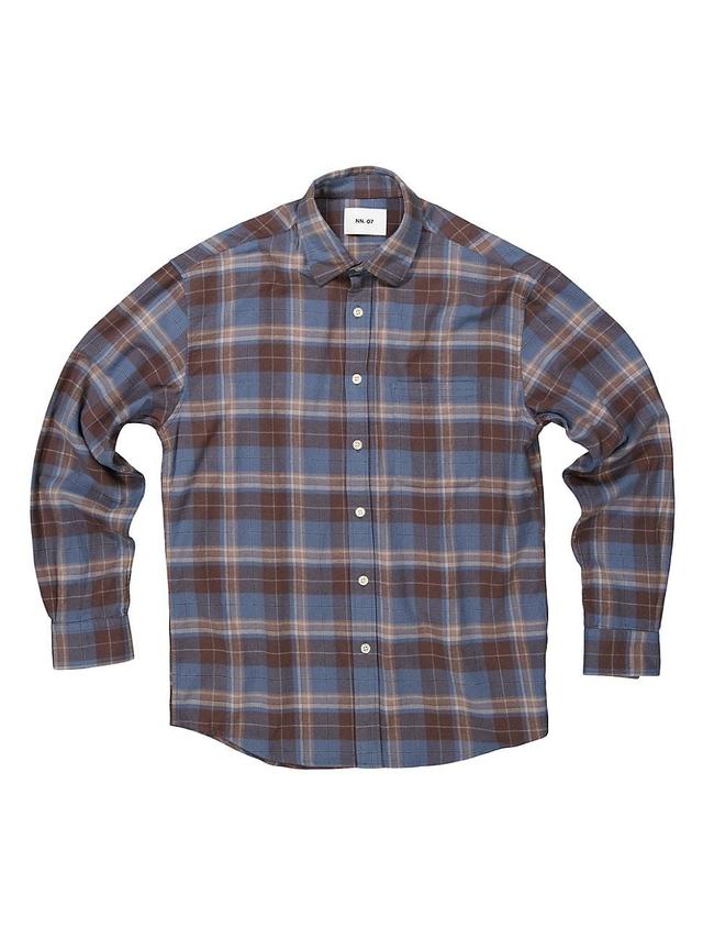 Mens Deon 5465 Plaid Button-Up Shirt Product Image