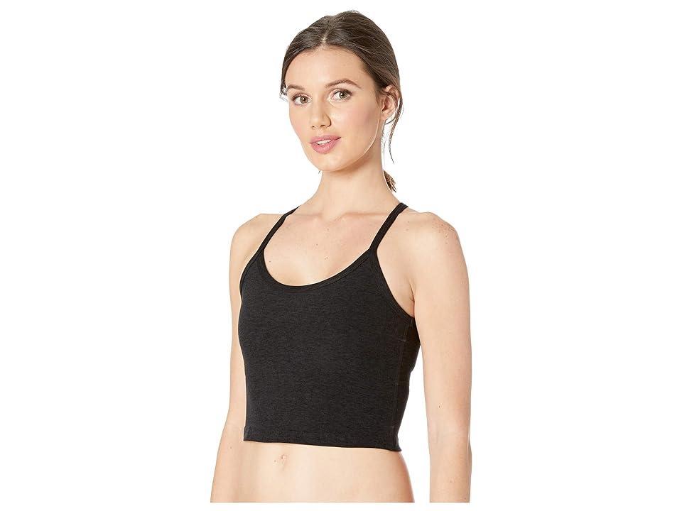 Beyond Yoga Spacedye Slim Racerback Cropped Tank Top (Cali Heather) Women's Sleeveless Product Image