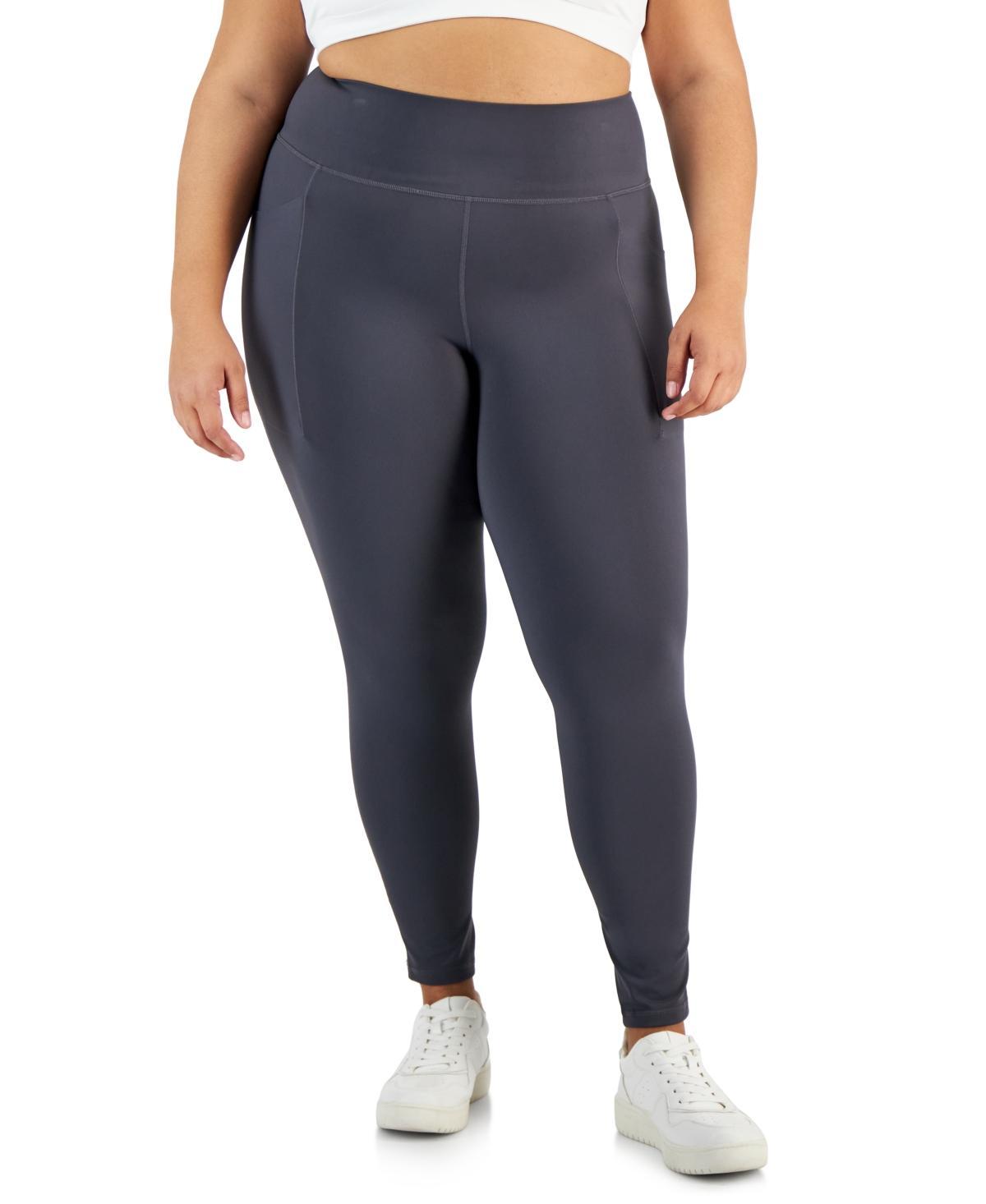 Women's Soft Side-Pocket Full-Length Leggings, Created for Macy's  Product Image