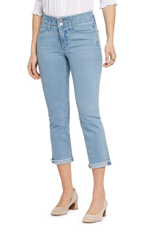 NYDJ Chloe Hollywood Frayed Capri Jeans Product Image