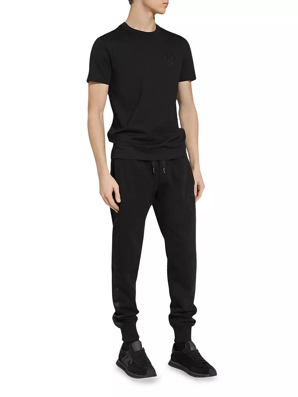 Ricamo Embroidered Jogger Sweatpants Product Image