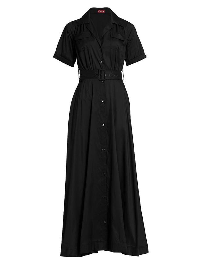 Womens Millie Short-Sleeve Belted Shirtdress Product Image