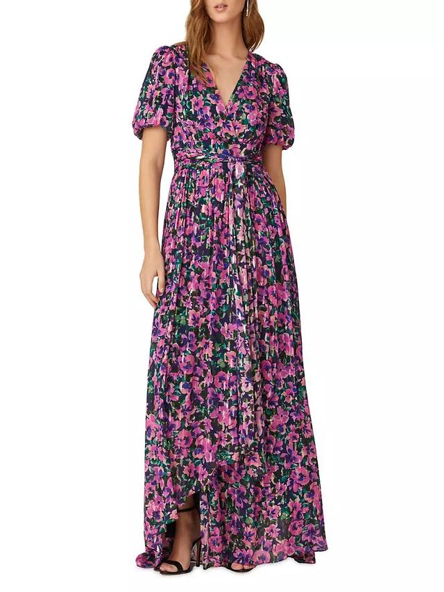 Estelle Floral Wrap Maxi Dress Product Image