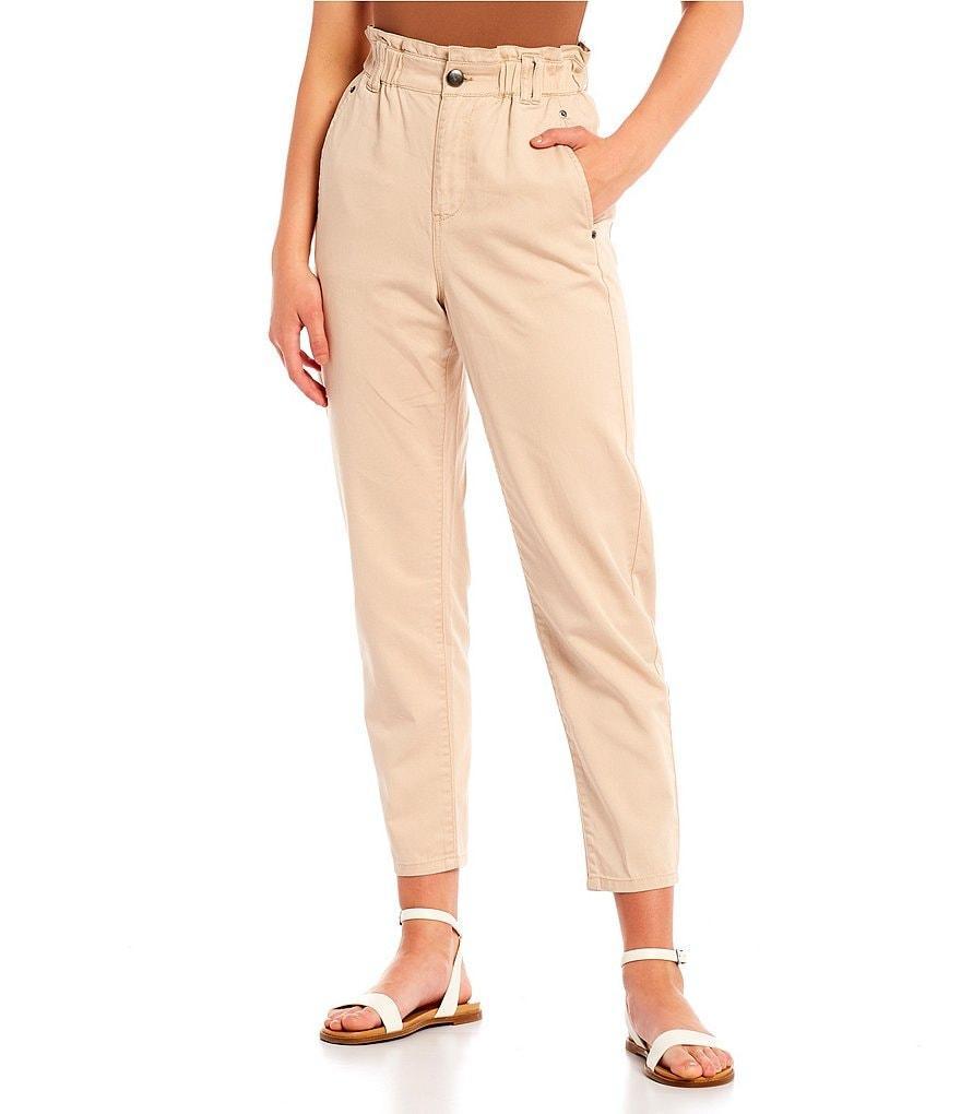 GB Paperbag Waist Twill Pants Product Image