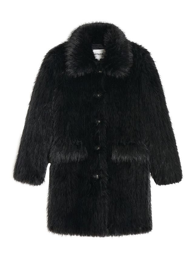 Womens Pamela Faux Fur Coat Product Image