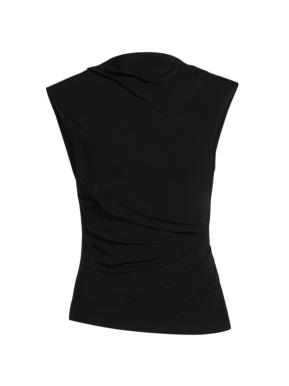 Womens Casmi Ruched Stretch Jersey Top product image