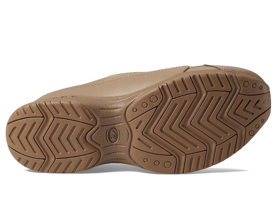 Easy Spirit Traveltime Womens Leather Mules Brown Product Image