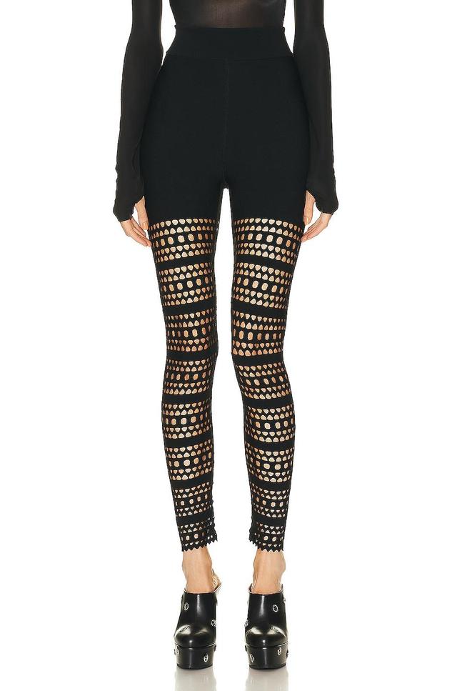 ALAÏA Vienne Legging Black. (also in 40, 42). Product Image