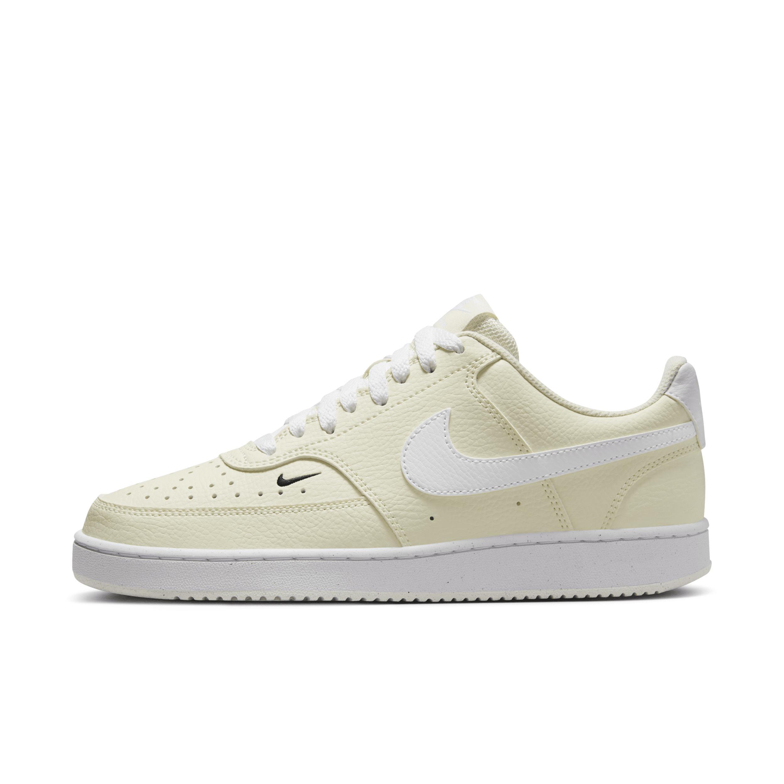 Nike Womens Court Vision Low Next Nature Casual Sneakers from Finish Line - White, Stadium Green Product Image