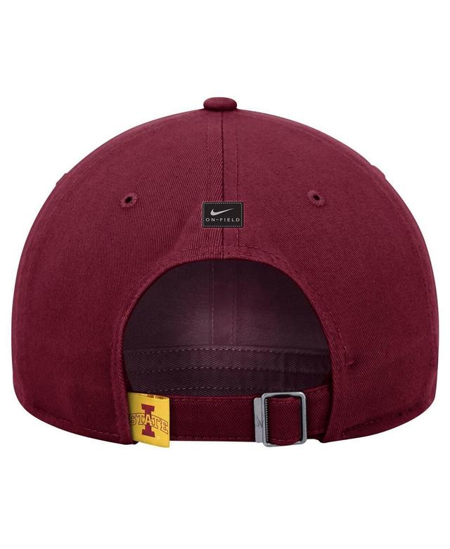 NIKE Men's Cardinal Iowa State Cyclones 2024 Sideline Club Adjustable Hat Product Image