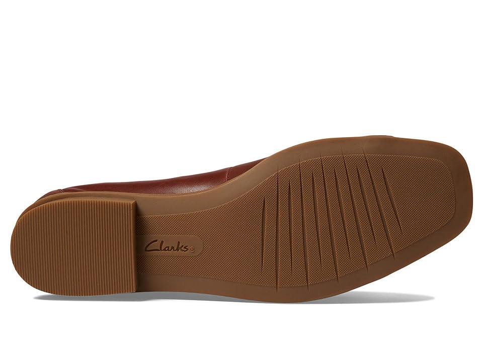 Clarks Lyrical Sky Leather) Women's Slippers Product Image