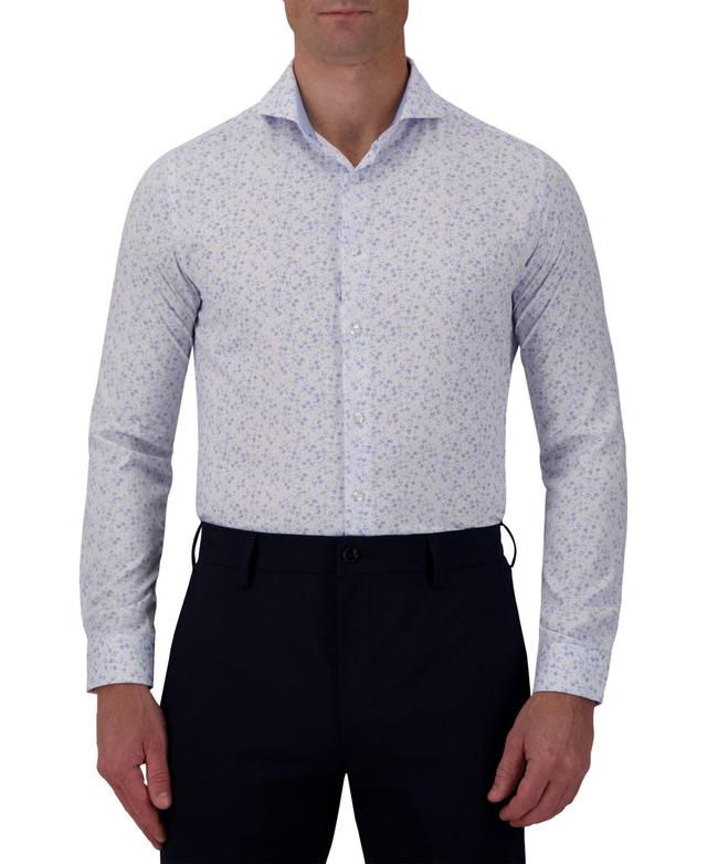 C Lab Mens Slim-Fit Floral-Print Dress Shirt Product Image