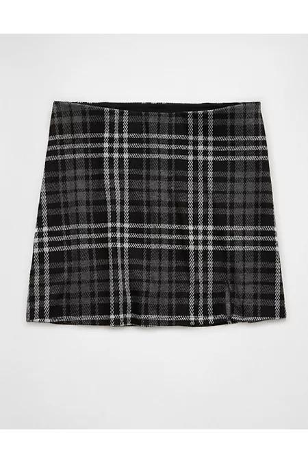 AE It Knit Plaid Skort Women's Product Image