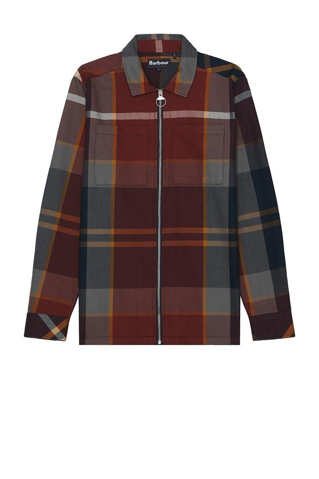 Barbour Lannich Tartan Zip Overshirt Product Image