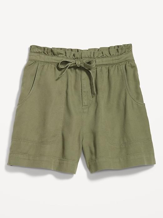 Extra High-Waisted Utility Shorts -- 4-inch inseam Product Image