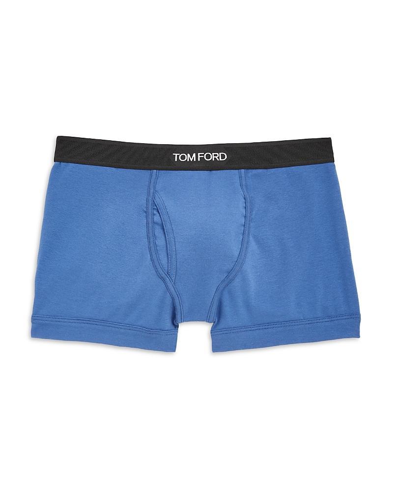 Mens Stretch-Cotton Logo Boxer Briefs Product Image