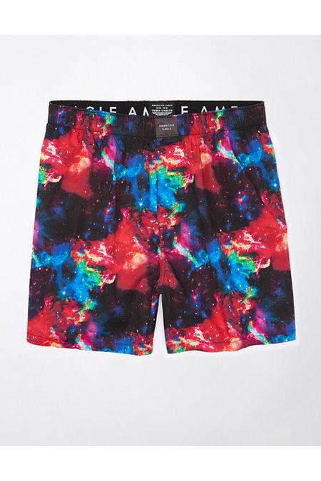 AEO Galaxy Stretch Boxer Short Men's Black XXL Product Image