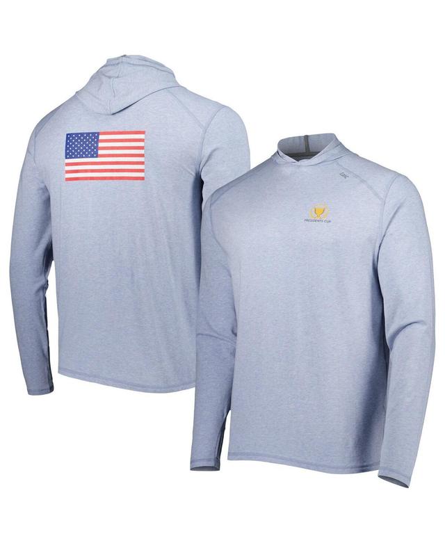 Mens tasc  Light Blue 2024 Presidents Cup  Carrollton USA Tri-Blend Pullover Hoodie Product Image